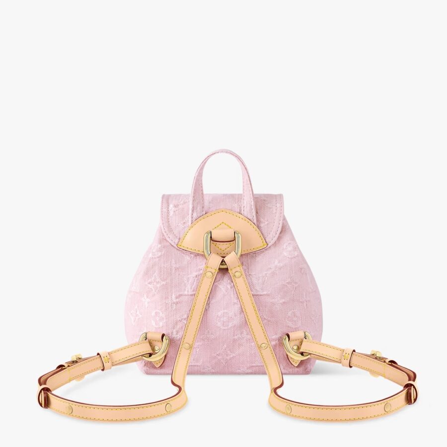 Super Clone Louis Vuitton venice monogram denim Backpack - Image 2