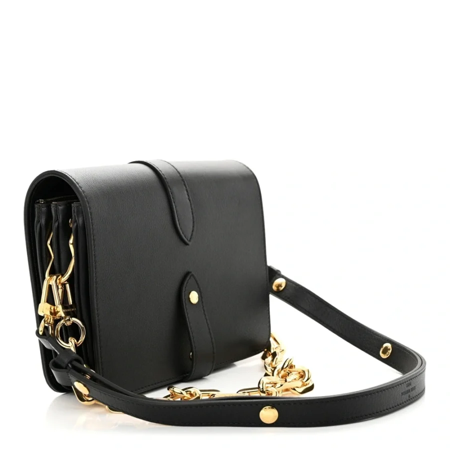 Louis Vuitton Black Calfskin Leather Replica – Mirror Quality Handbag - Image 2