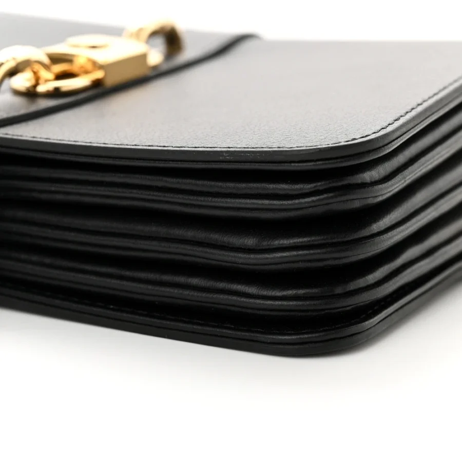 Louis Vuitton Black Calfskin Leather Replica – Mirror Quality Handbag - Image 8