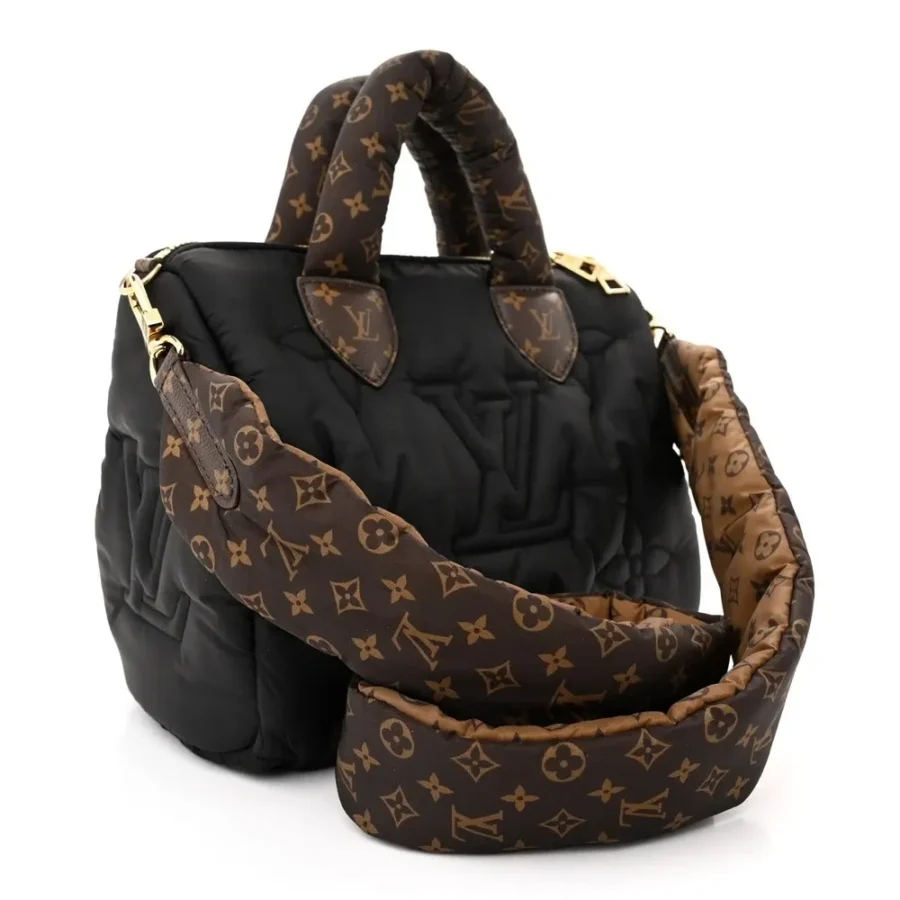 Superfake Louis Vuitton Black Econyl Canvas Monogram Bag - Image 8
