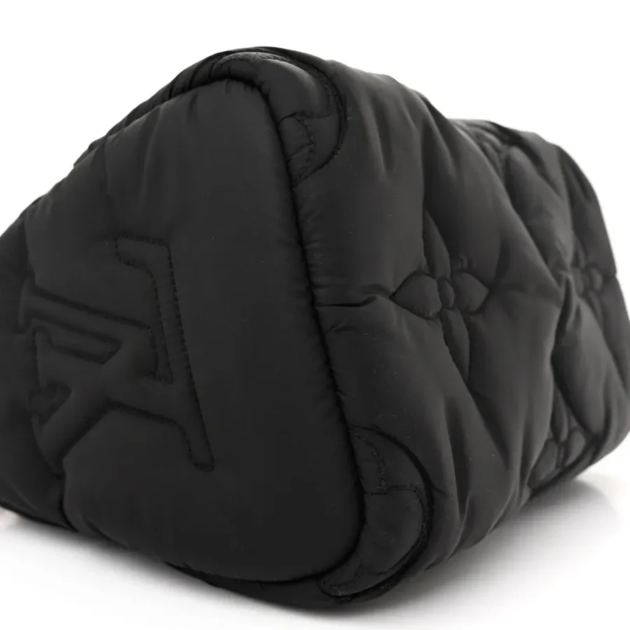 Superfake Louis Vuitton Black Econyl Canvas Monogram Bag - Image 3