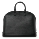 Superfake Louis Vuitton Alma GM Handbag – Black Electric Epi