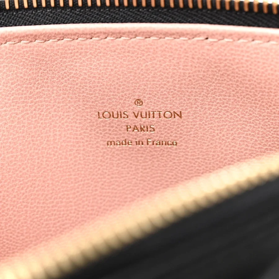 Premium Louis Vuitton Black Lambskin Replica Handbag - Image 2