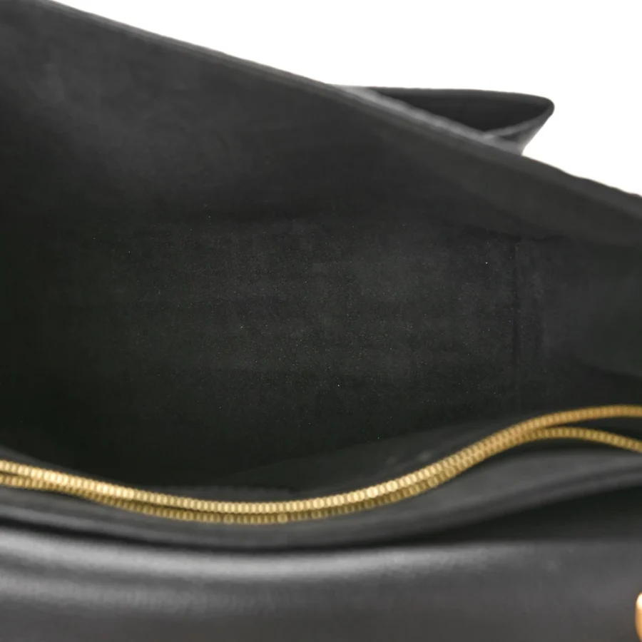 Mirror Quality Louis Vuitton Black Empreinte Vavin PM Replica - Image 3