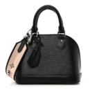 Superfake LV Alma BB Epi with Jacquard strap