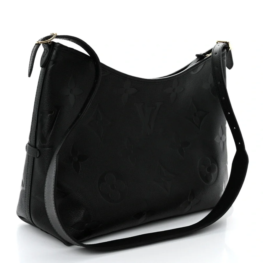 Replica Handbags: Louis Vuitton Black Empreinte CarryAll MM - Image 5