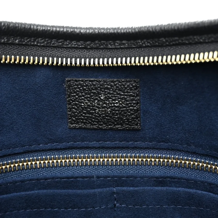 Replica Handbags: Louis Vuitton Black Empreinte CarryAll MM - Image 2