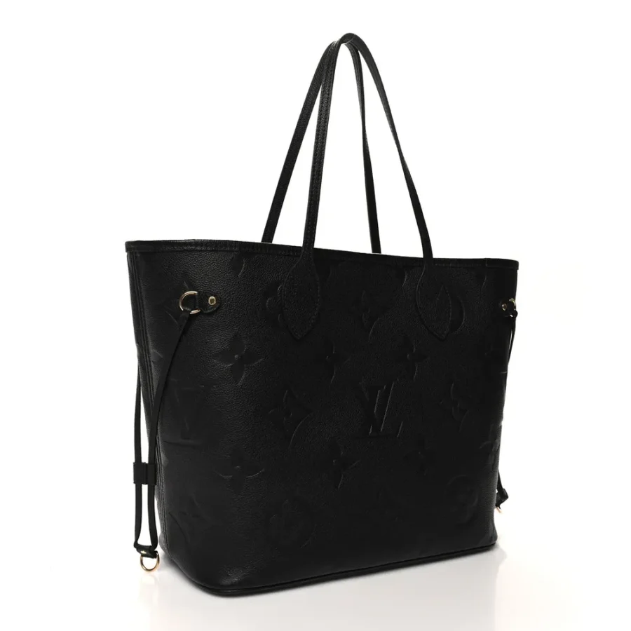 Superfake Louis Vuitton Black Giant Monogram Neverfull MM - Image 9