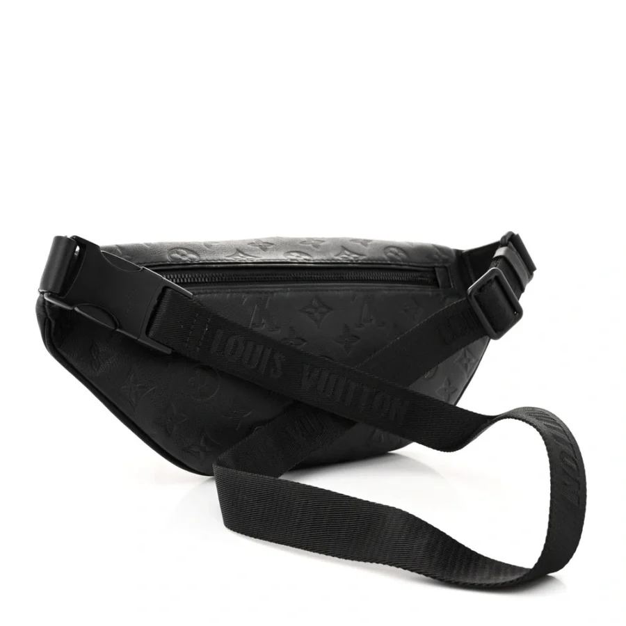 Luxury Superfake Louis Vuitton Black Shadow Bumbag MM - Image 8