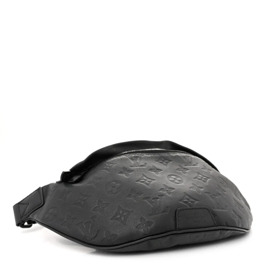 Luxury Superfake Louis Vuitton Black Shadow Bumbag MM - Image 7