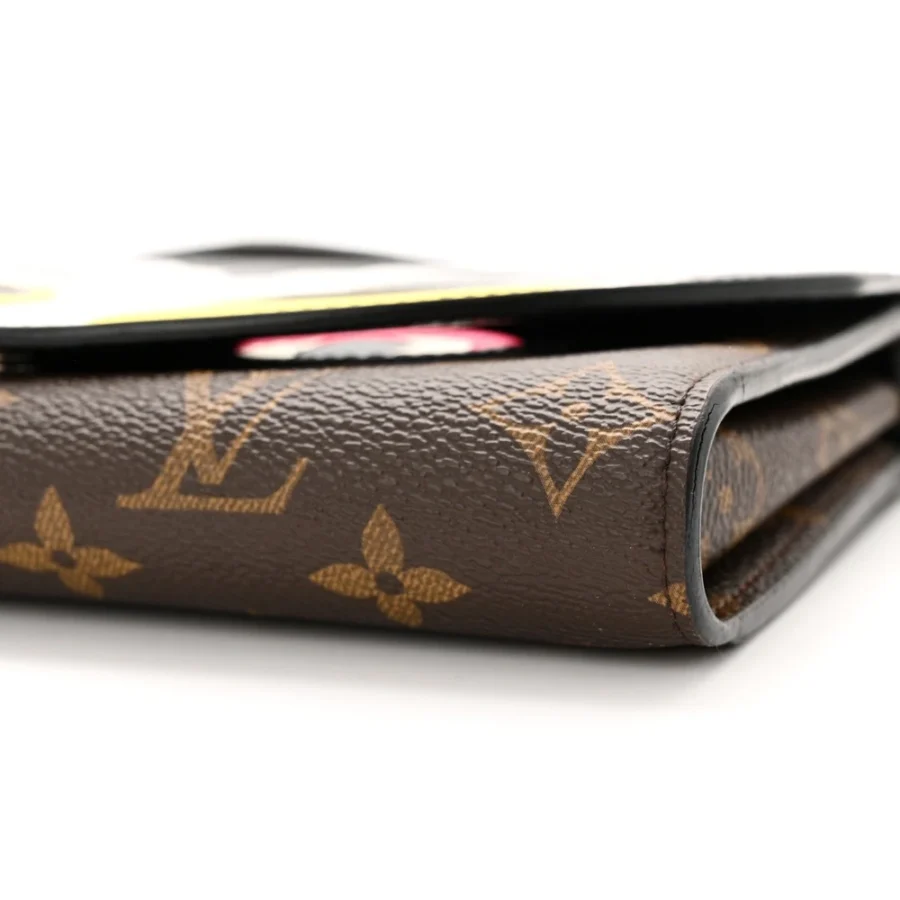Replica Louis Vuitton Kabuki Chain Wallet with Silver Hardware - Image 3