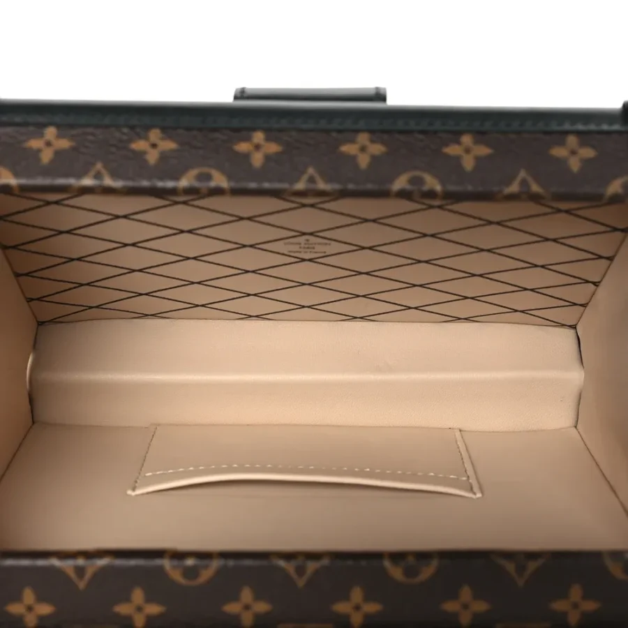 Superfake Handbags: Louis Vuitton Black Monogram Petite Malle PM - Image 5