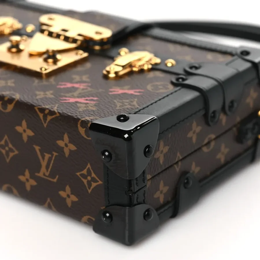 Superfake Handbags: Louis Vuitton Black Monogram Petite Malle PM - Image 2