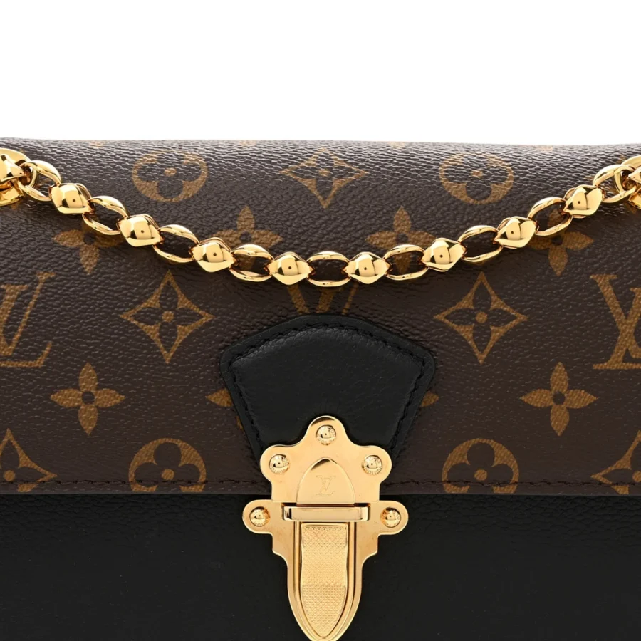 Mirror Quality Replica Louis Vuitton Victoire MM Black Monogram - Image 7
