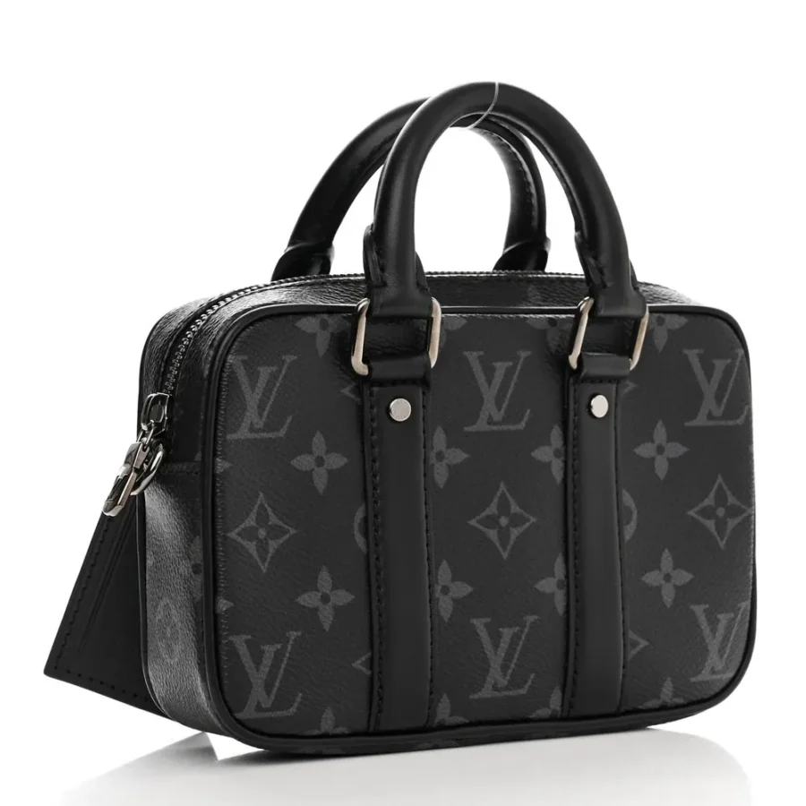 Superfake Louis Vuitton Black Monogram Eclipse Canvas Bag - Image 7