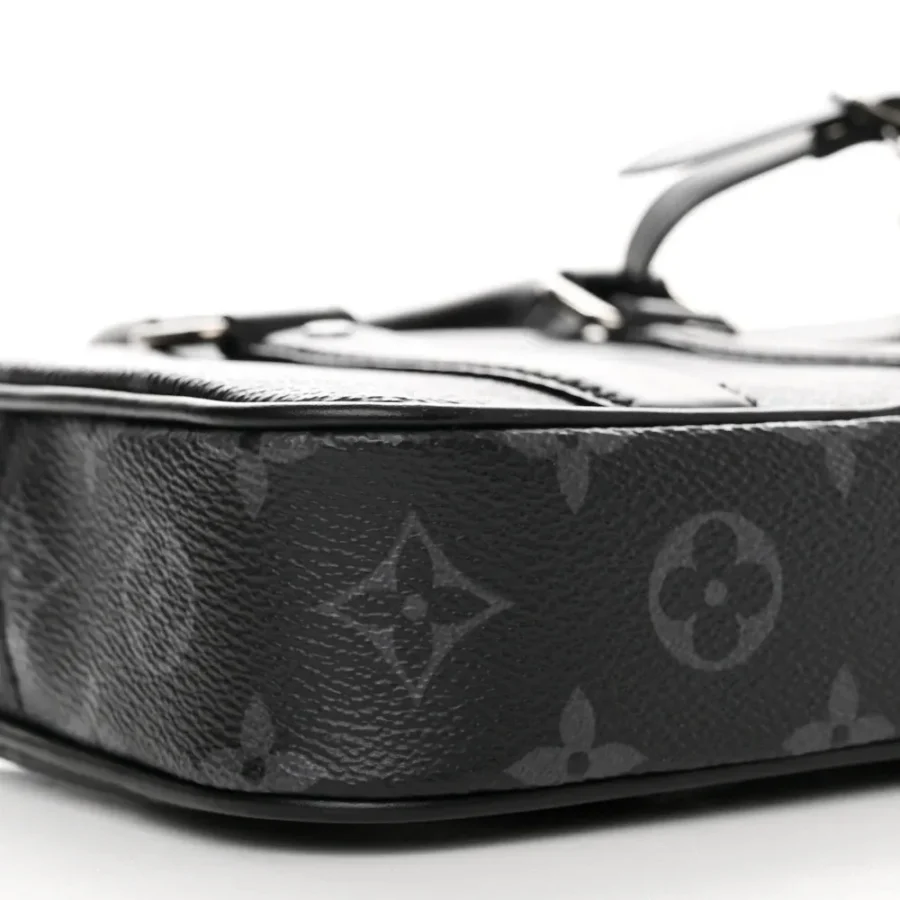 Superfake Louis Vuitton Black Monogram Eclipse Canvas Bag - Image 3