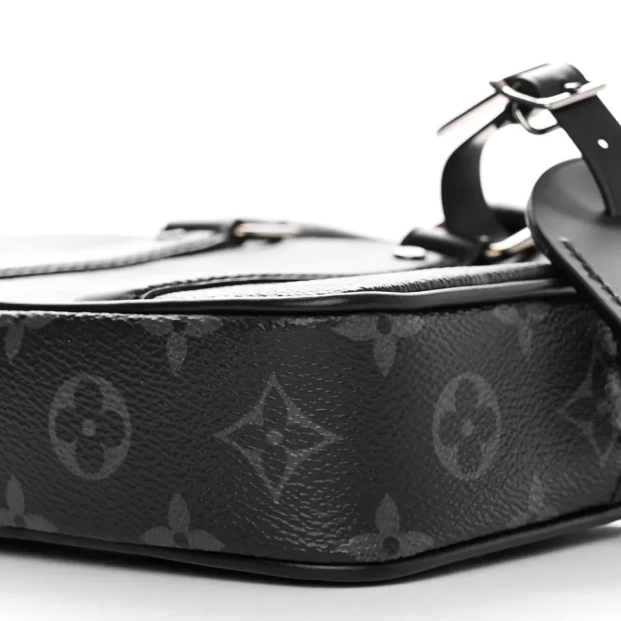 Superfake Louis Vuitton Black Monogram Eclipse Canvas Bag - Image 2