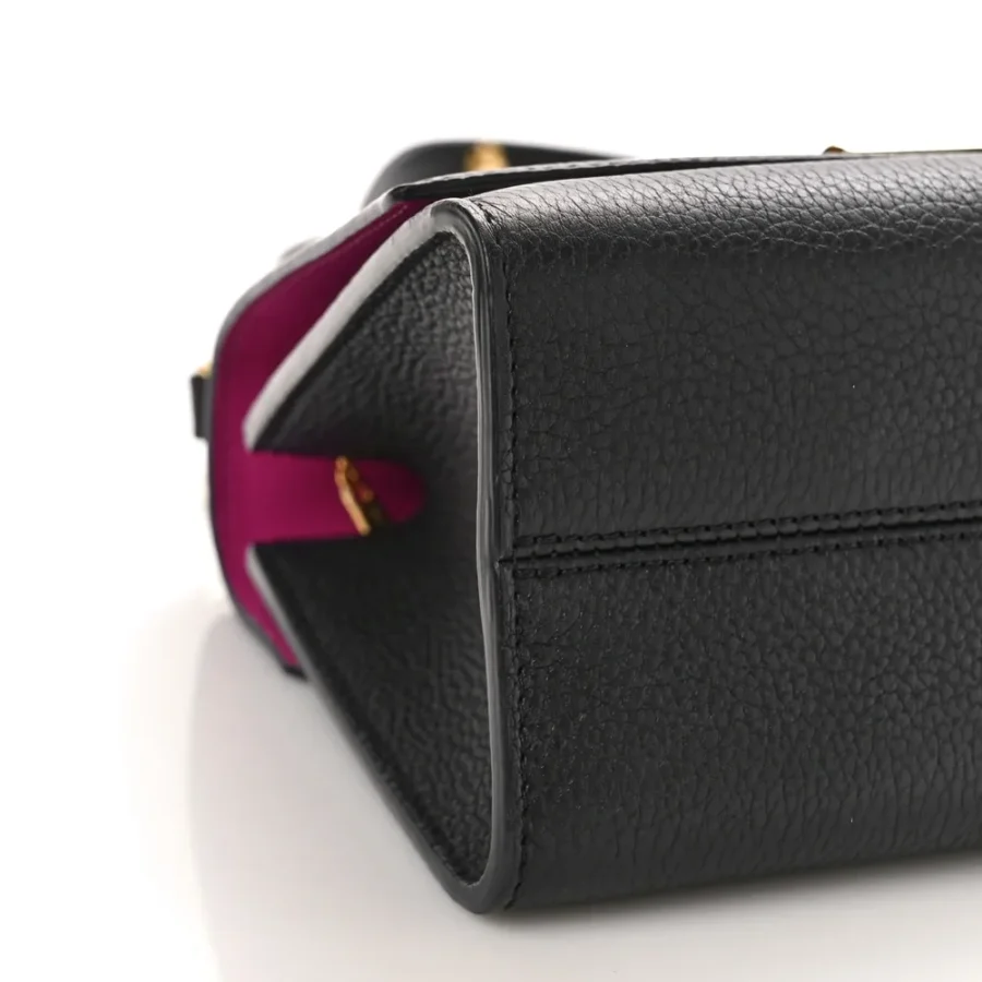 Superfake Handbags in Black Taurillon Leathe - Image 5