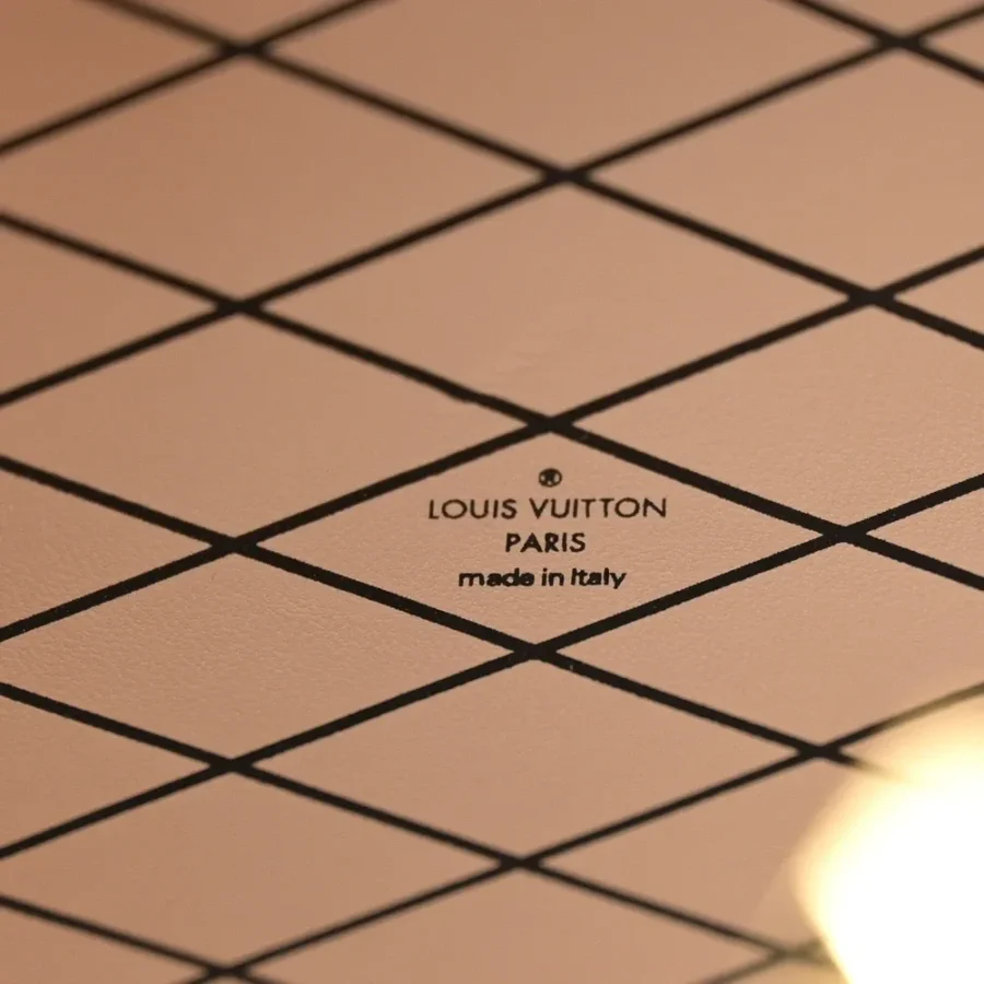Superfake Louis Vuitton Black/Beige Calfskin Leather Handbag - Image 4