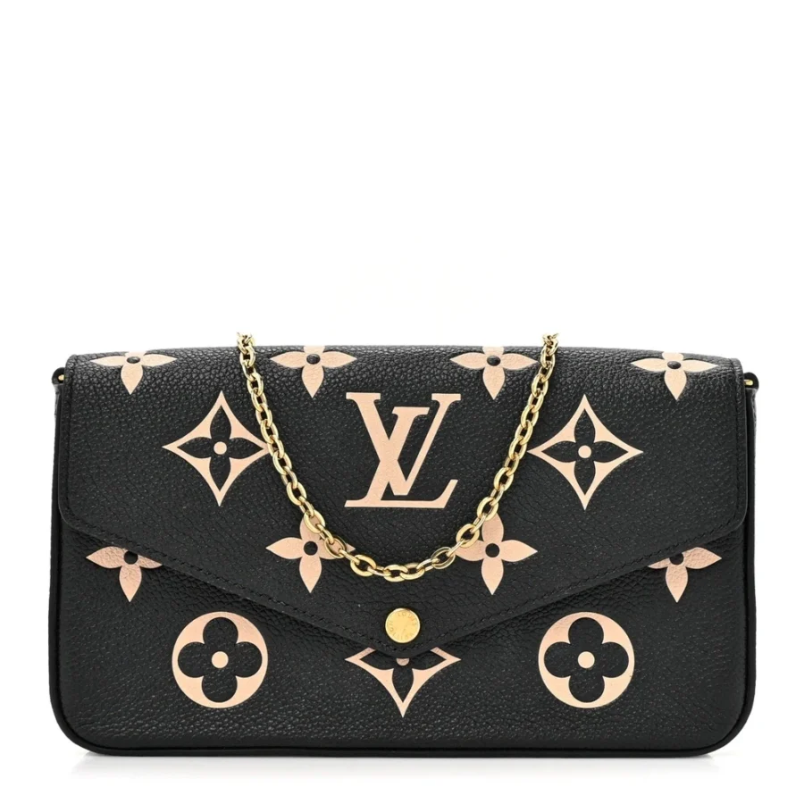 Mirror Quality Louis Vuitton Giant Monogram Felicie Pochette Rep