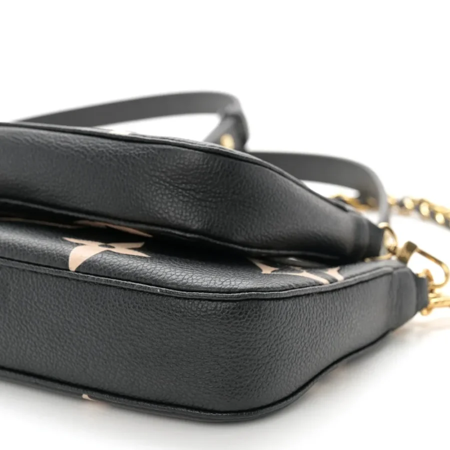 Superfake Louis Vuitton Black/Beige Monogram Replica Handbag - Image 2