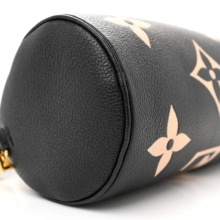 Superfake Louis Vuitton Black Beige Papillon BB Replica Handbag - Image 3