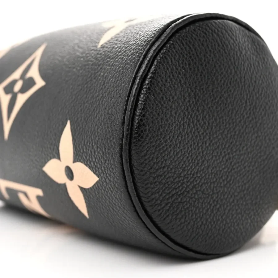 Superfake Louis Vuitton Black Beige Papillon BB Replica Handbag - Image 2