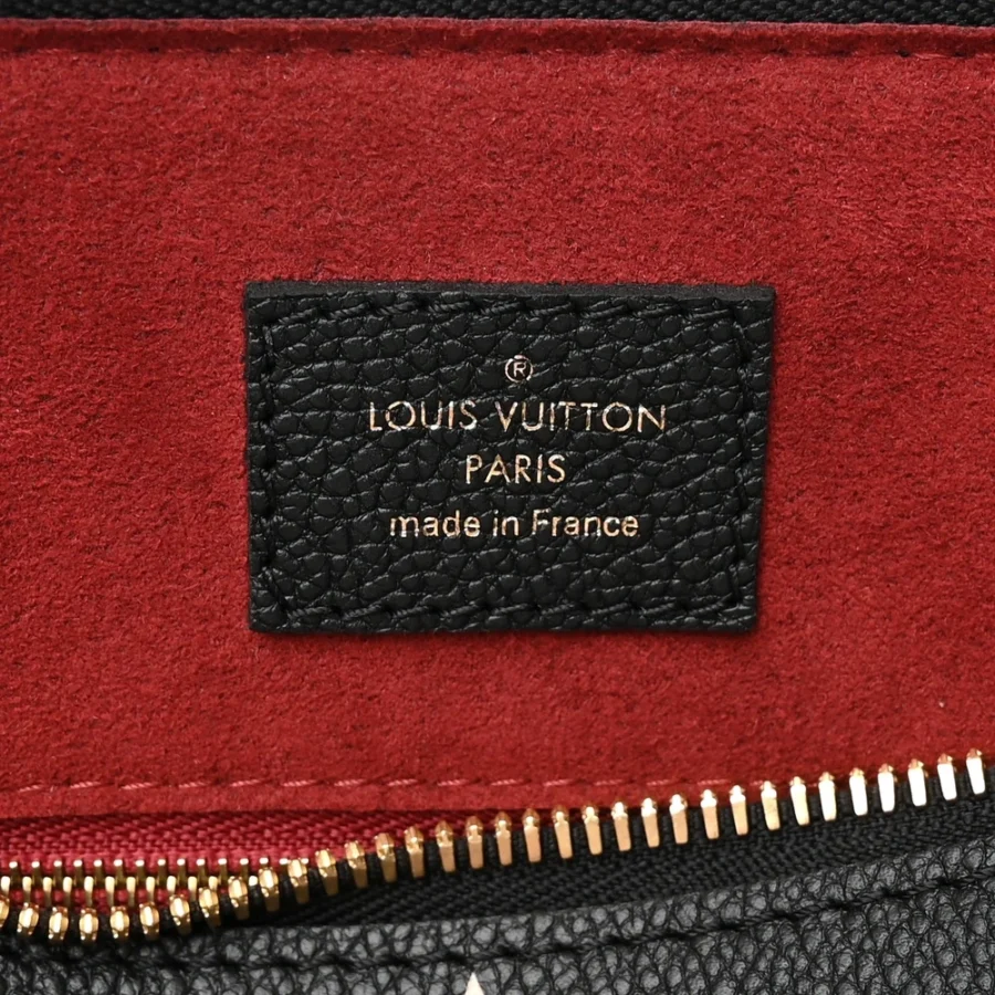 Empreinte Monogram Giant Speedy Bandouliere 25 in Black and Beige - Image 3