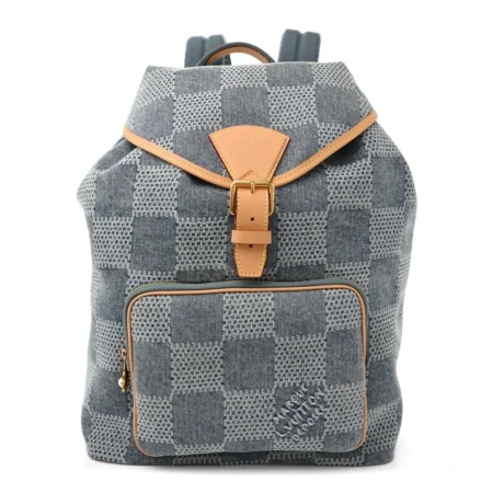 Superfake Louis Vuitton Handbags – Montsouris in Bleu Damier