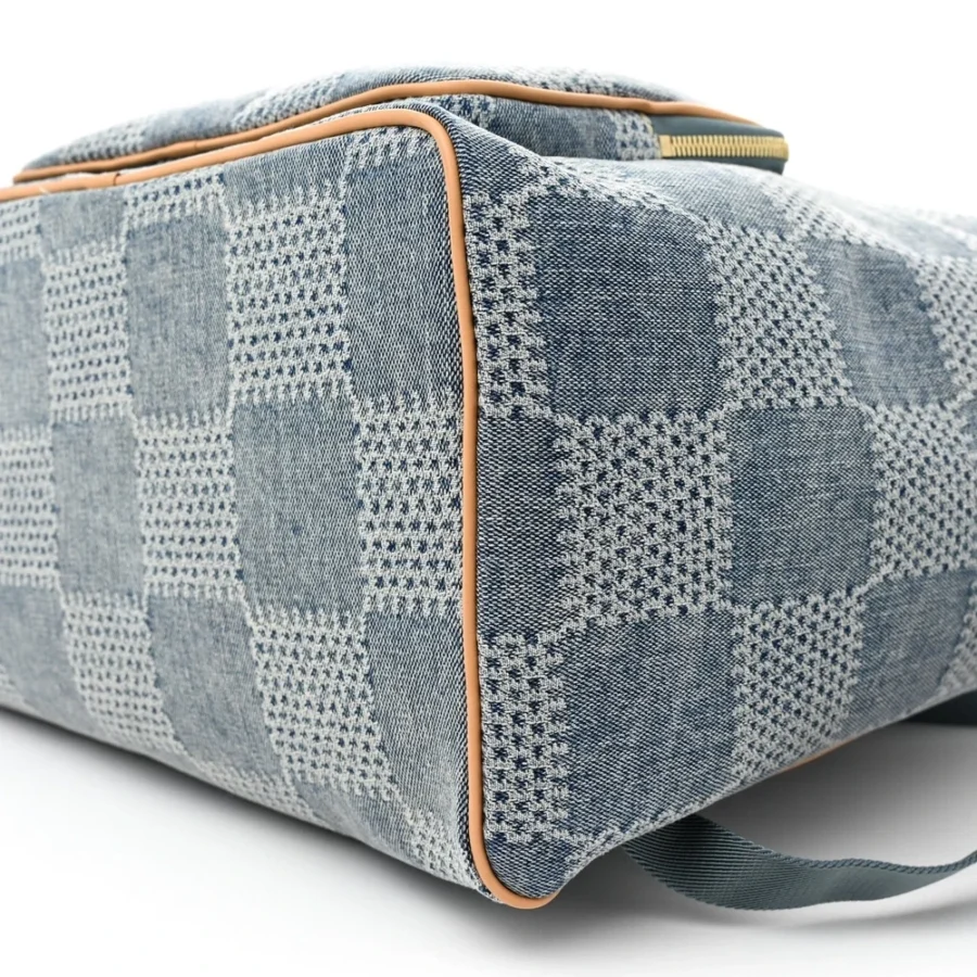 Superfake Louis Vuitton Handbags – Montsouris in Bleu Damier - Image 3