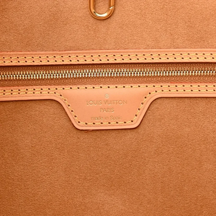 Superfake Handbags: Louis Vuitton Neverfull MM Blue Jacquard - Image 4
