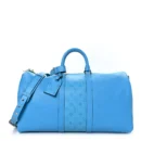 Replica Louis Vuitton Taiga Leather Monogram Keepall 50 Bag