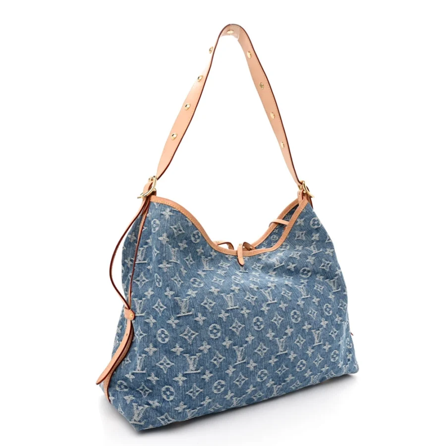 Replica Handbags You’ll Love – Louis Vuitton Denim Carryall MM - Image 7