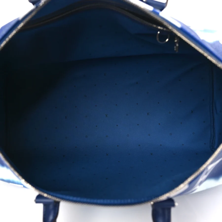 Superfake Louis Vuitton Handbags – Blue Monogram Escale Keepall - Image 5
