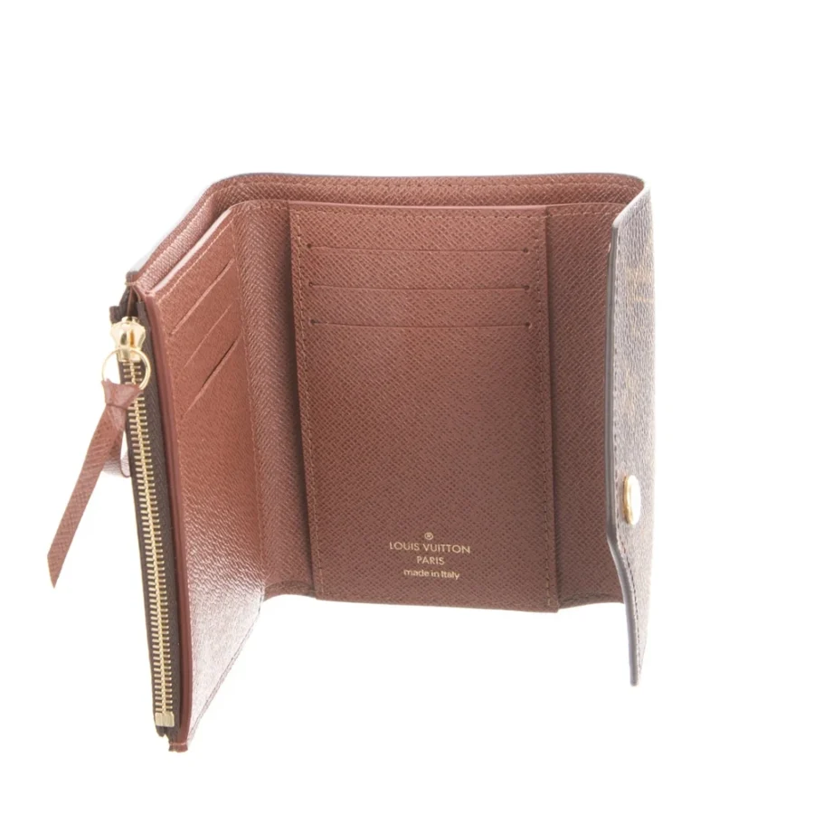 Best Replica Quality Louis Vuitton Brown Monogram Victorine Wallet - Image 2