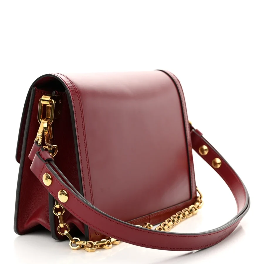 Louis Vuitton Cherry Berry Smooth Calfskin Leather Dauphine MM Brass Hardware Replica - Image 7
