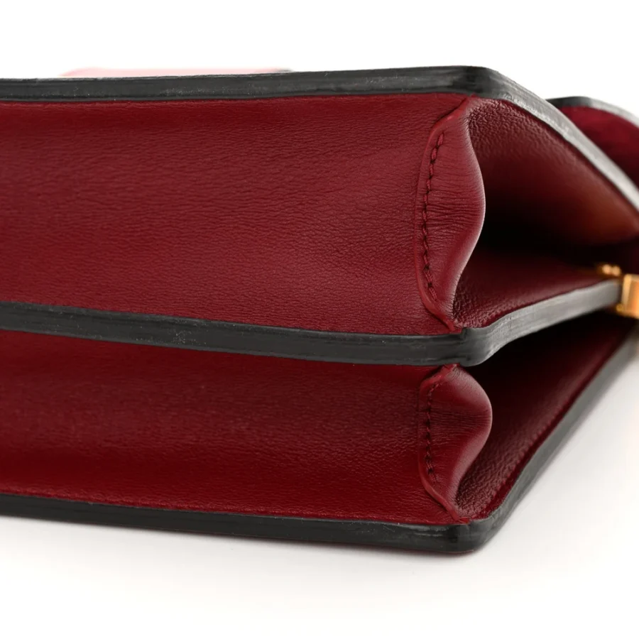Louis Vuitton Cherry Berry Smooth Calfskin Leather Dauphine MM Brass Hardware Replica - Image 9