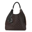 Louis Vuitton Mahina Carmel Hobo in Chocolate