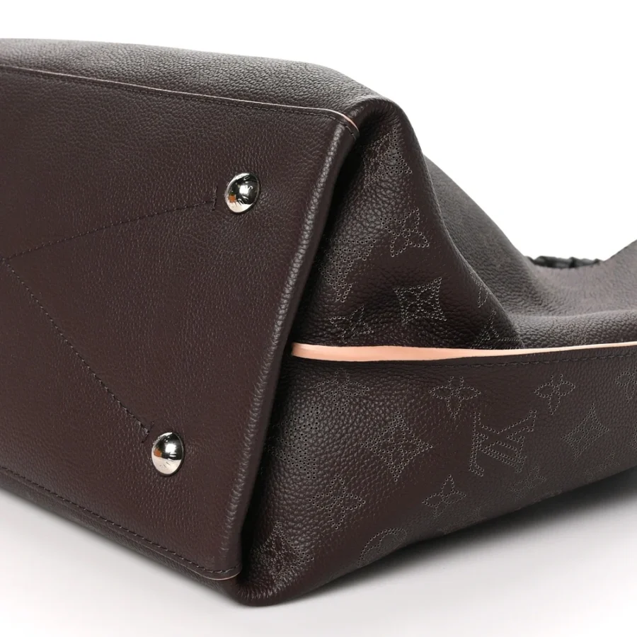Louis Vuitton Mahina Carmel Hobo in Chocolate - Image 2