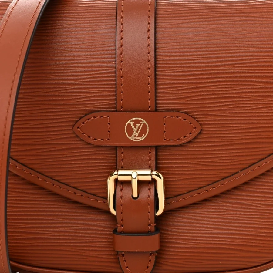 Replica Louis Vuitton Cognac Saumur BB – Brass Hardware Perfection - Image 6