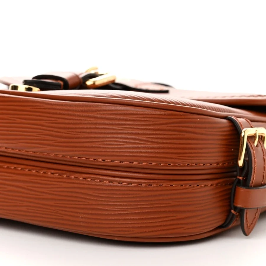Replica Louis Vuitton Cognac Saumur BB – Brass Hardware Perfection - Image 3