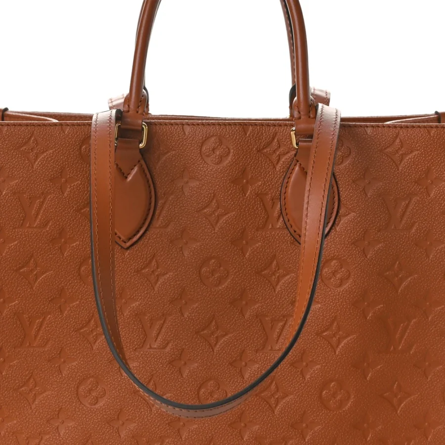 Replica Handbags | Louis Vuitton Cognac Monogram Superfake - Image 7