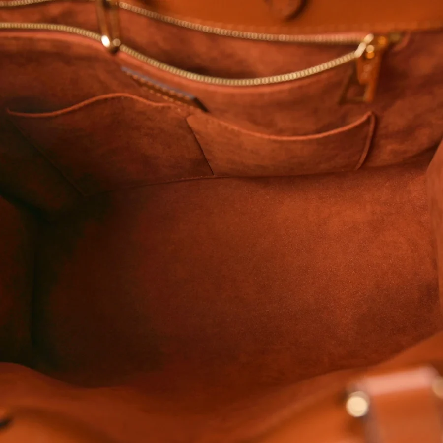 Replica Handbags | Louis Vuitton Cognac Monogram Superfake - Image 5