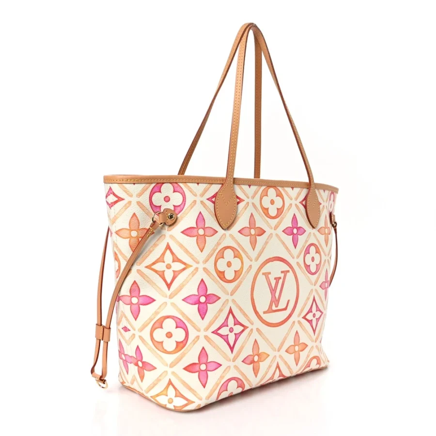 Louis Vuitton Replica Neverfull MM – Coral Giant Monogram Canvas - Image 8