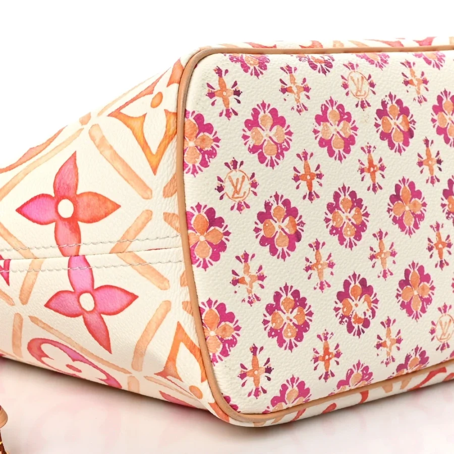 Louis Vuitton Replica Neverfull MM – Coral Giant Monogram Canvas - Image 3