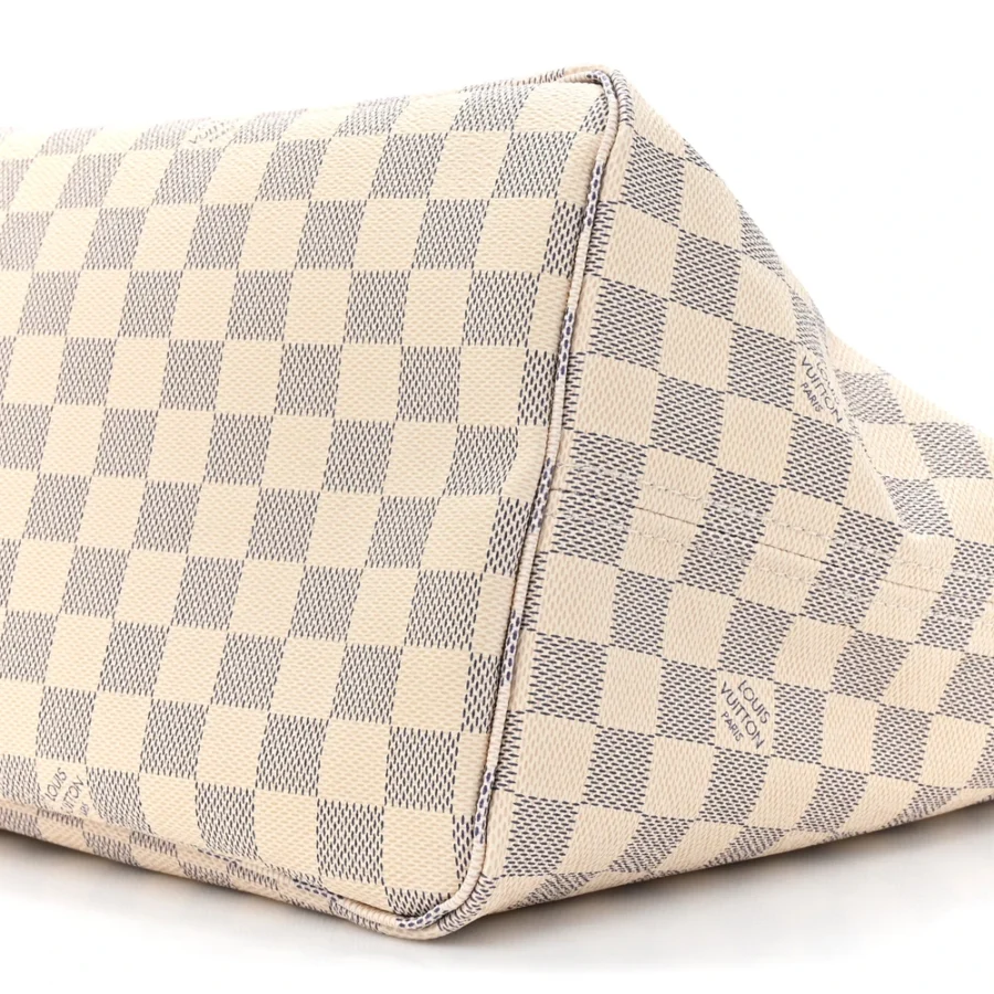 Louis Vuitton Damier Azur Canvas Neo Neverfull Beige Interior GM Luxury Reps - Image 2