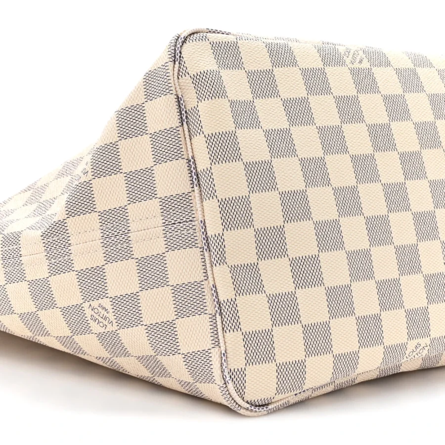 Louis Vuitton Damier Azur Canvas Neo Neverfull Beige Interior GM Luxury Reps - Image 8