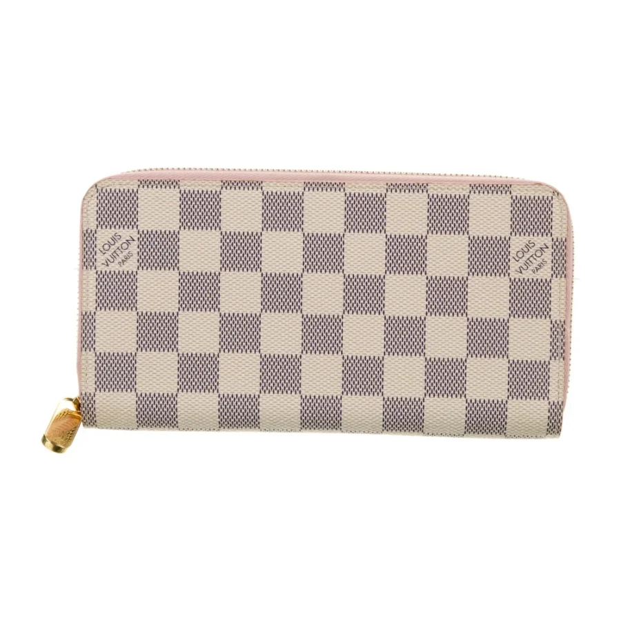 Best Replica Louis Vuitton Damier Azur Coated Canvas Wallet - Image 3
