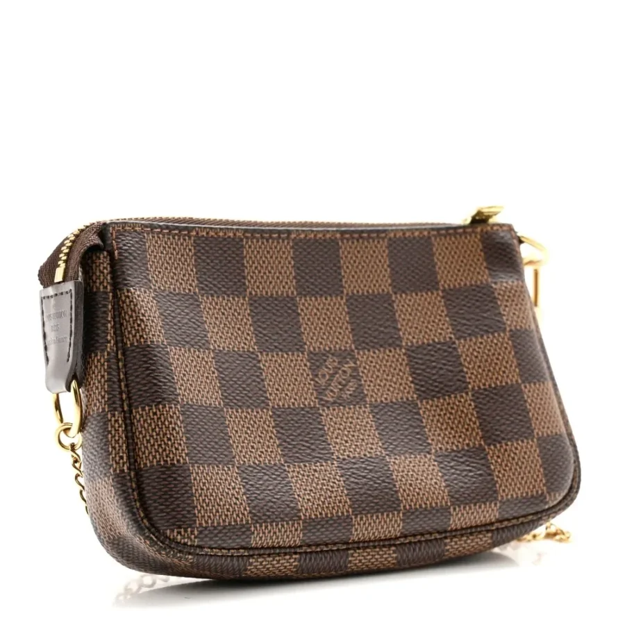 Replica Louis Vuitton Mini Pochette with Gold Hardware - Image 5