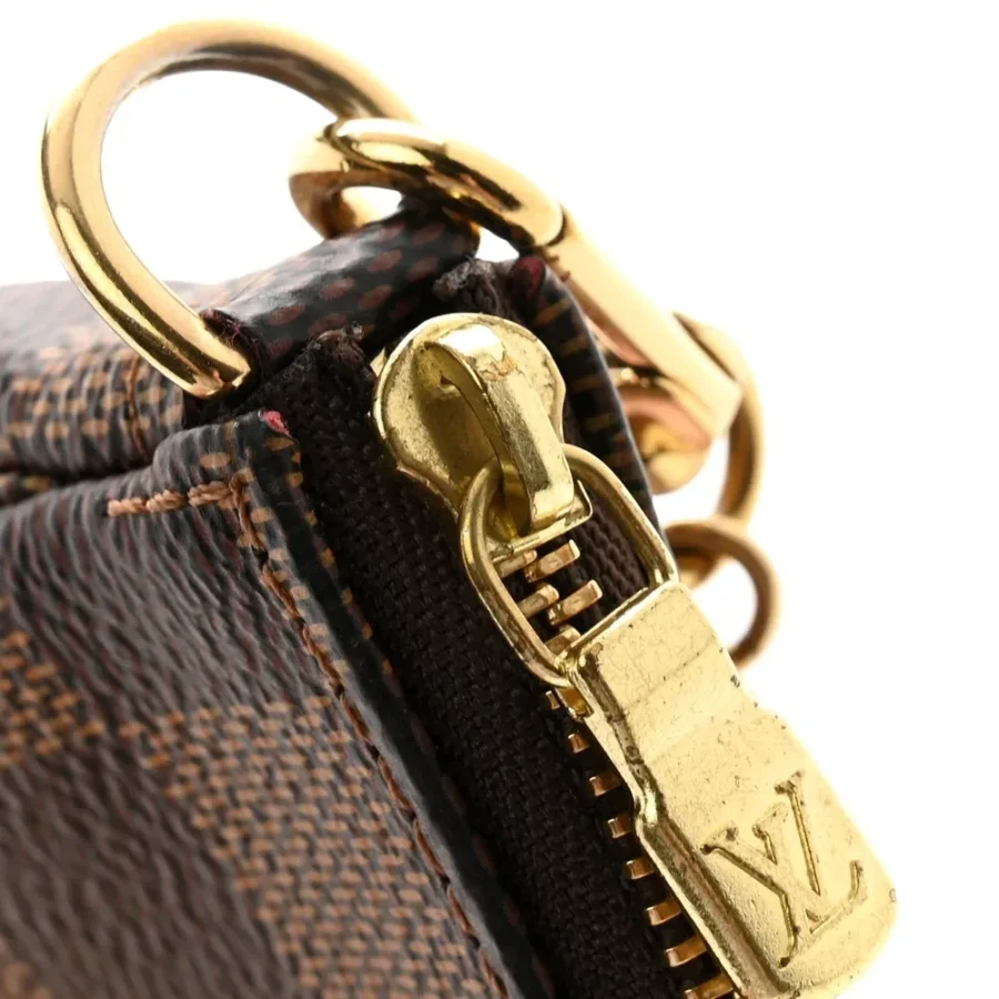 Replica Louis Vuitton Mini Pochette with Gold Hardware - Image 3
